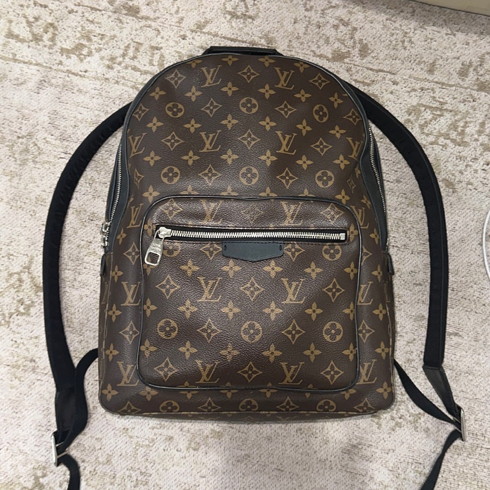 Louis Vuitton Josh Macassar Monogram Backpack Includes dustbag